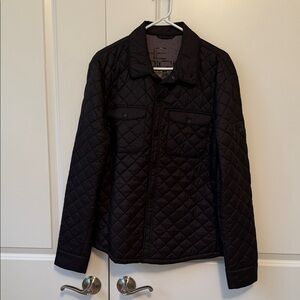 Superdry Black Fuji Quilted Jacket